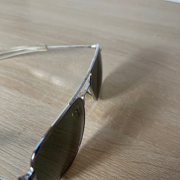 Randolph Engineering Aviator Sunglasses 5 1/2 Chrome AF-58-20 READ - Picture 6 of 15